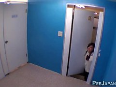 Teen asians spied peeing