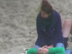 Young Couple In Beach Have Sex Fun Caught Hidden Camera