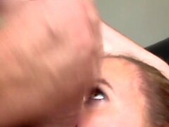 Throated teen submissive